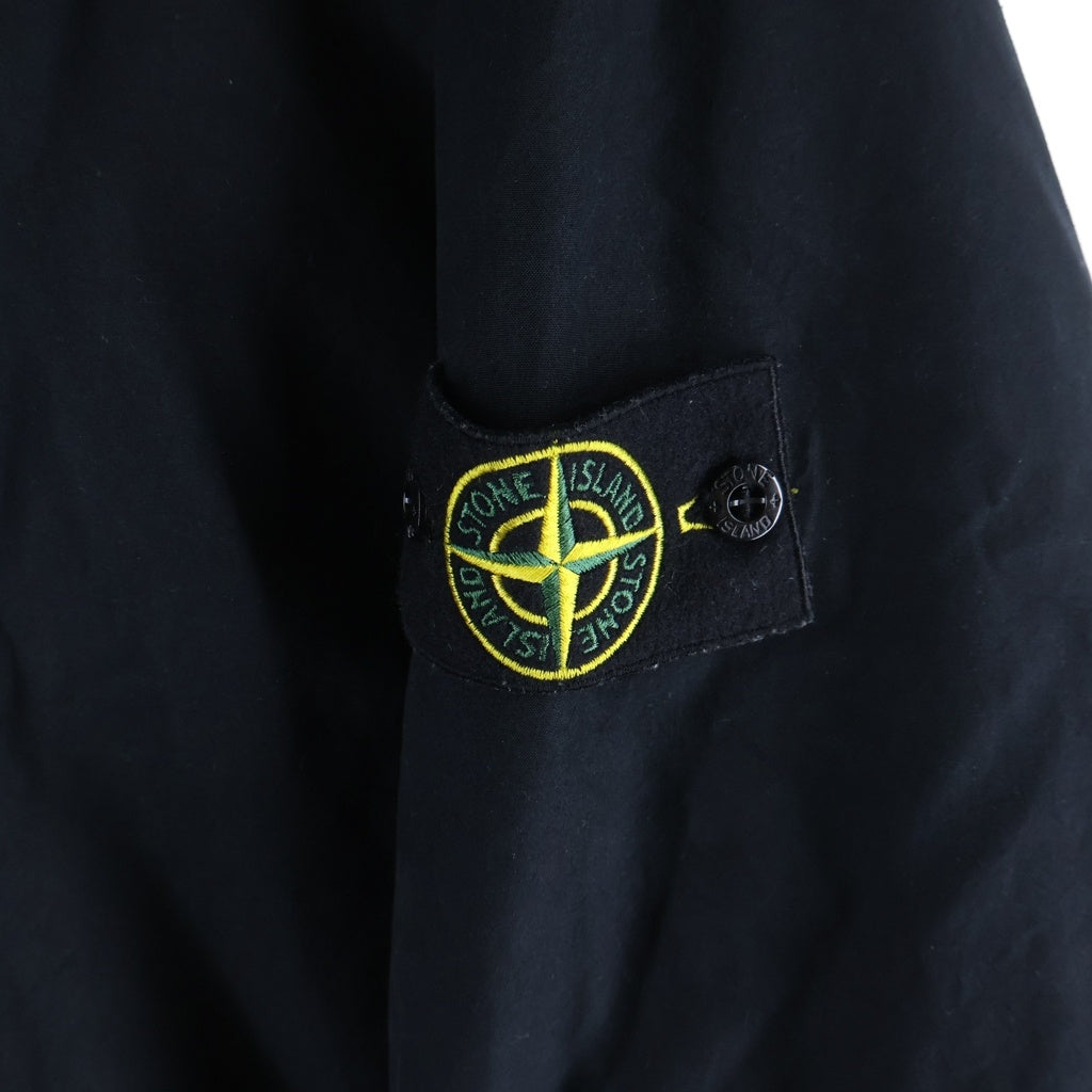 STONE ISLAND(ストーンアイランド) GHOST PADDING JACKET ゴーストパディング ジップアップロングジャケット コート ブラック 7915710F1