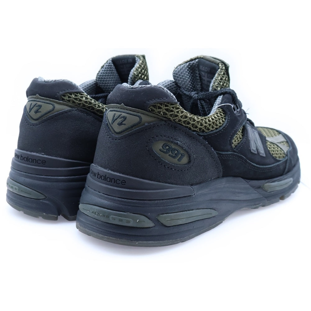STONE ISLAND(ストーンアイランド) ×New Balance 991V2 ニューバランス US8 1/2 /26.5cm カーキ/ブラック U991SD2