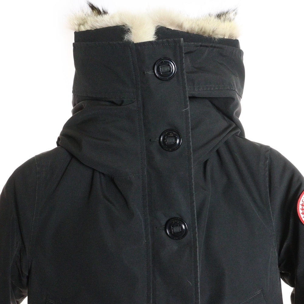 CANADA GOOSE(カナダグース) BRONTE PARKA ブロンテパーカ ファーフーデッド ダウンジャケット ブラック レディース 2603JL R
