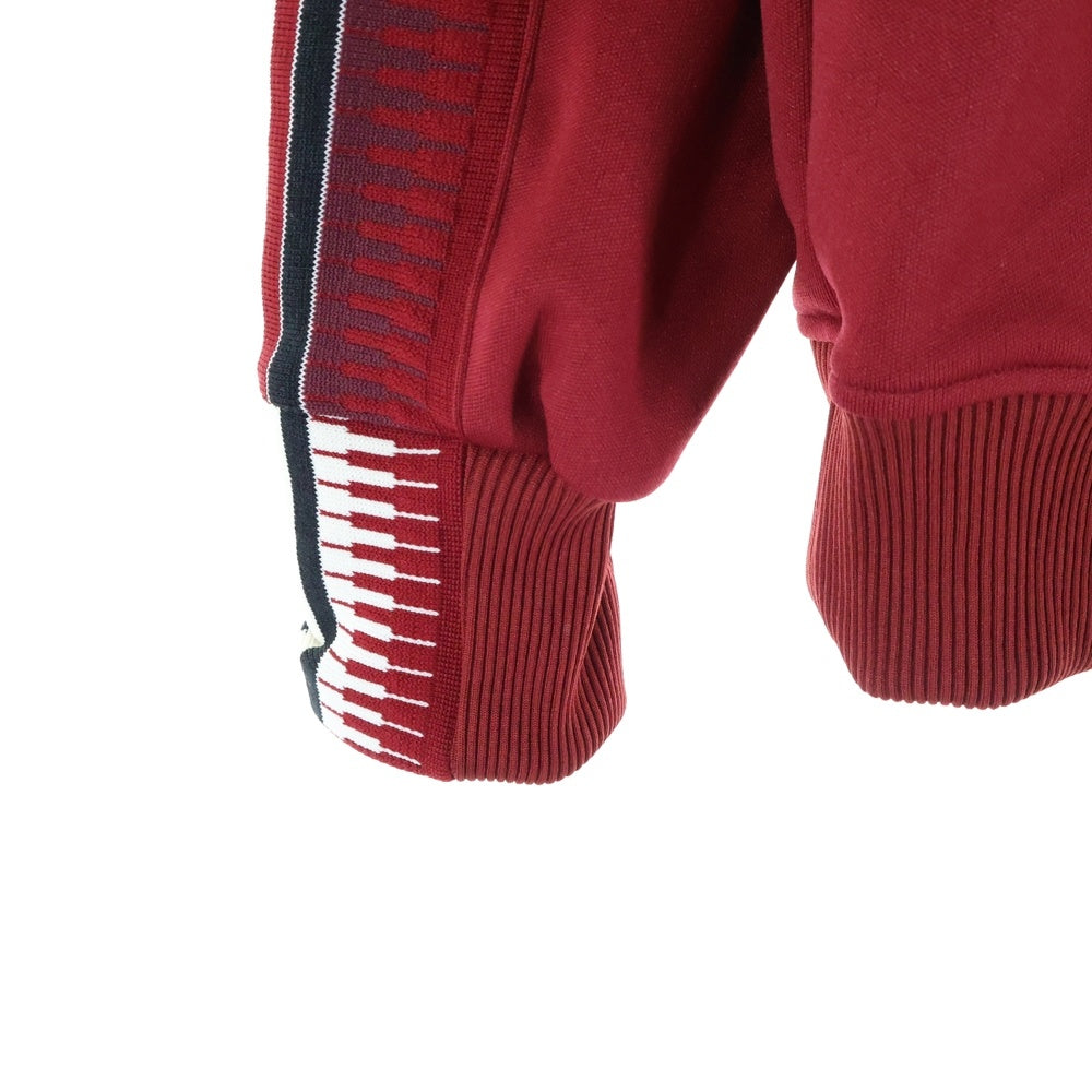 EGO TRIPPING(エゴトリッピング) ARROWHEAD TRACK JACKET アローヘッド 胸ロゴ ジップアップトラックジャケット ワインレッド 663208
