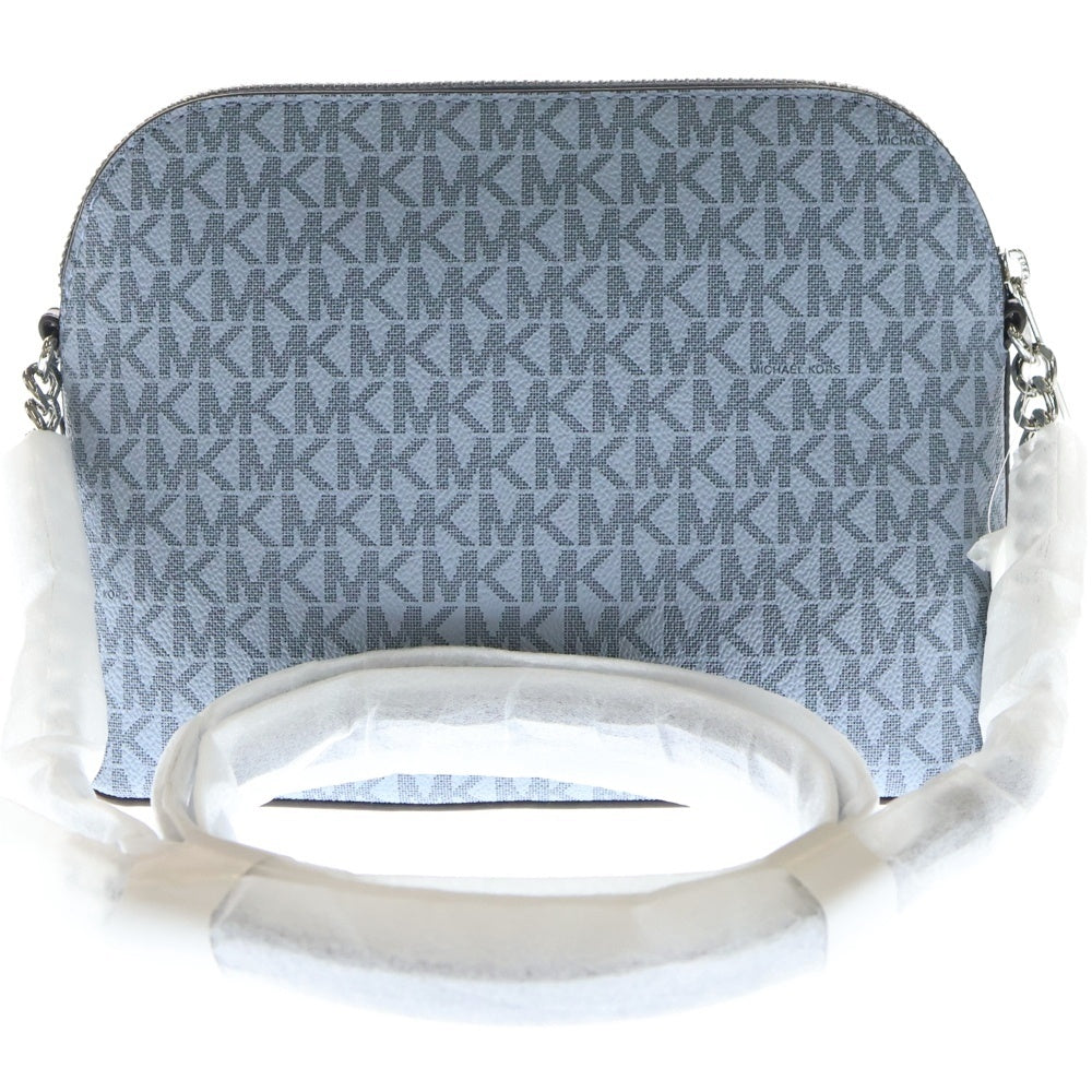 MICHAEL KORS(マイケルコース) SIGNATURE LOGO CROSSBODY BAG シグネチャー ロゴ クロスボディ ショルダーバッグ ブルー/ホワイト 35S5STVC6B