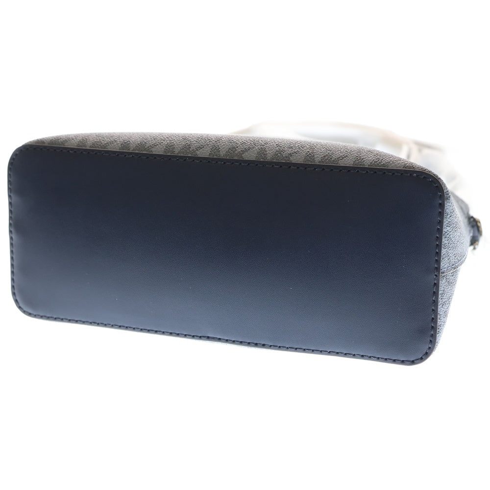 MICHAEL KORS(マイケルコース) SIGNATURE LOGO CROSSBODY BAG シグネチャー ロゴ クロスボディ ショルダーバッグ ブルー/ホワイト 35S5STVC6B