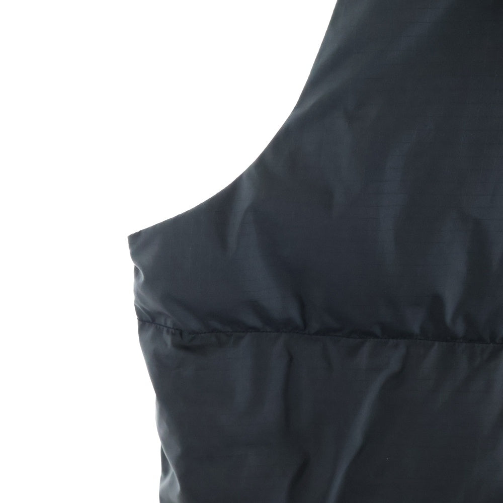 THE NORTH FACE PURPLE LABEL(ノースフェイスパープルレーベル) 23AW JOURNAL STANDARD別注 POLYESTER RIPSTOP SIERRA VEST ジャーナルスタンダード リップストップ ダウンベスト ブラック ND2380N