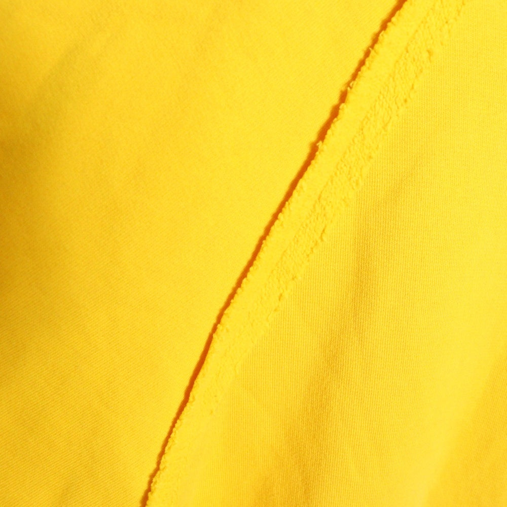 OFF-WHITE(オフホワイト) 19AW Industrial Y013 Hoodie インダストリアル Y013 シューレース フーデット プルオーバーパーカー イエロー OMBB057F19E30016