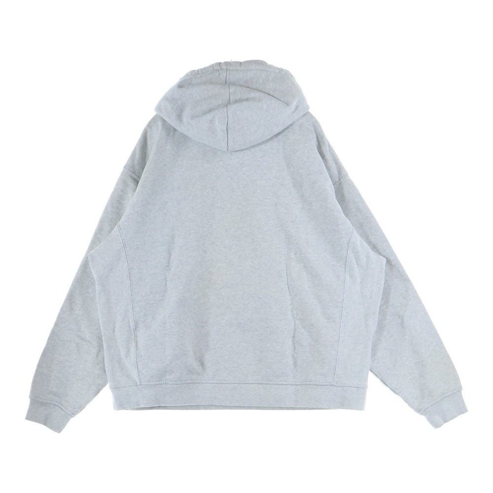 KITH(キス) WILLIAMS III HOODIE ウィリアム 胸エンブロイダリーデザイン フーデッド スウェット パーカー グレー 20-070-060-0095-3-0