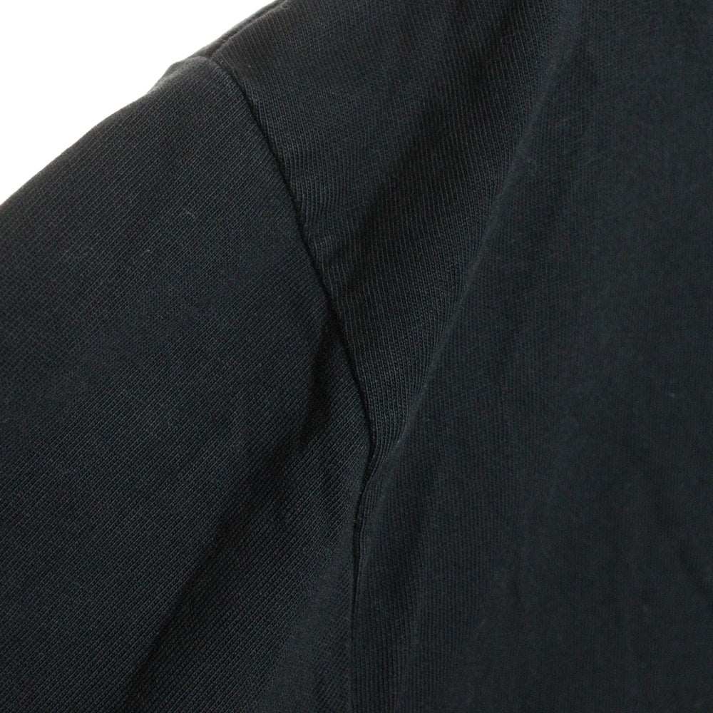 KITH(キス) LONG SLEEVE LAX TEE ラックス 胸プリントデザイン クルーネック カットソー 長縄Tシャツ ブラック KHM030688