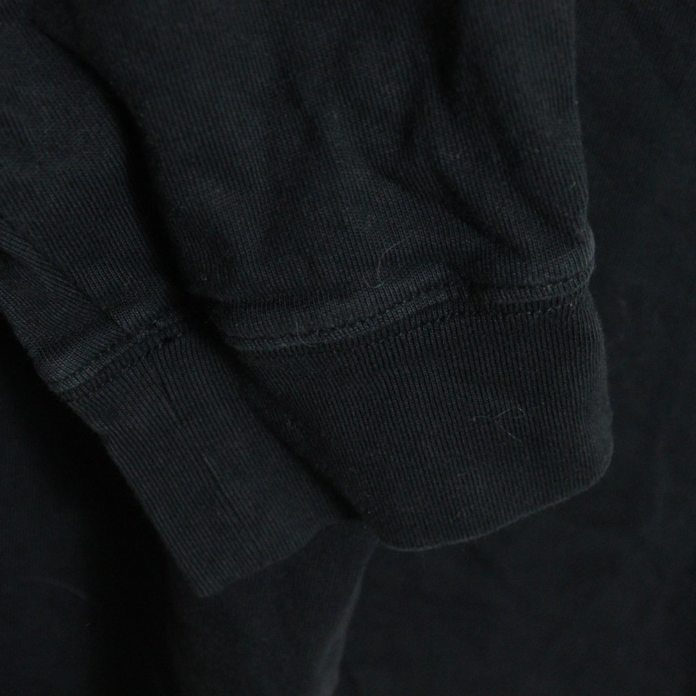 KITH(キス) LONG SLEEVE LAX TEE ラックス 胸プリントデザイン クルーネック カットソー 長縄Tシャツ ブラック KHM030688