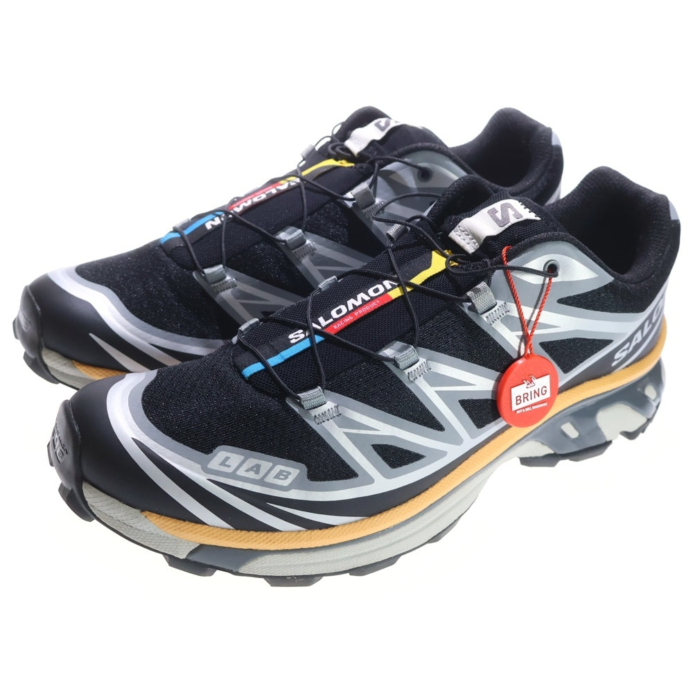 SALOMON(サロモン) XT-6 ドローストリング ローカットスニーカー ブラック US9/27.5cm 477394