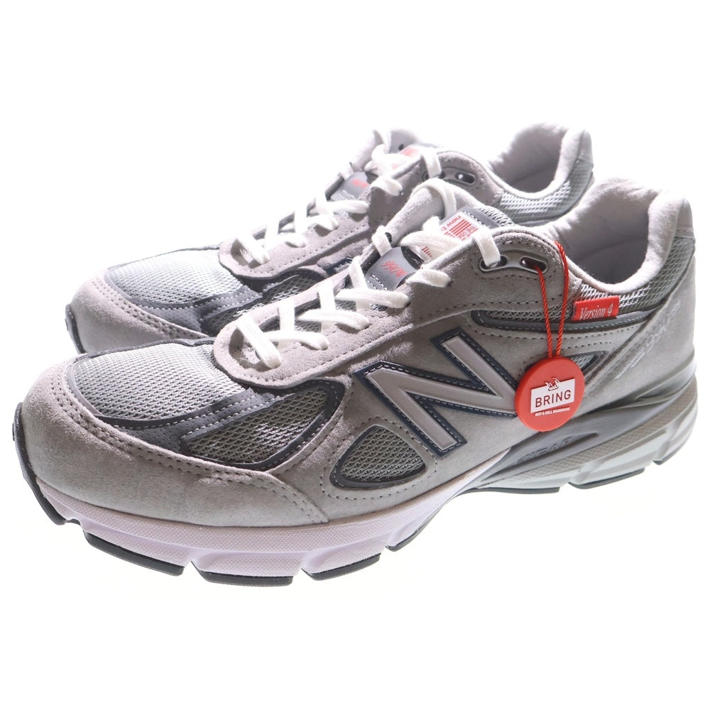 New Balance(ニューバランス) M990VS4 USA製 スウェード ローカットスニーカー グレー US9.5/27.5cm