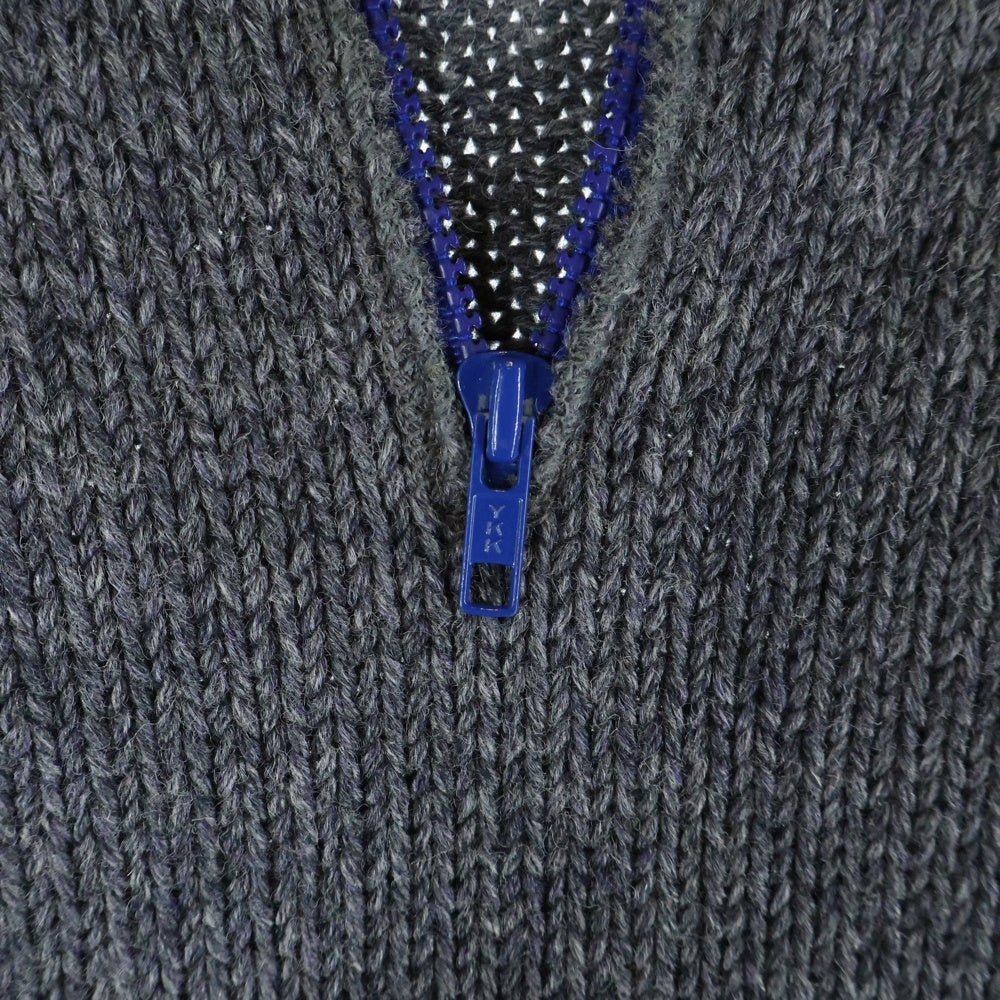 VINTAGE(ヴィンテージ) 80-90S VINTAGE NORSEWEAR ノースウェア ウール ハーフジッププルオーバーニット セーター グレー