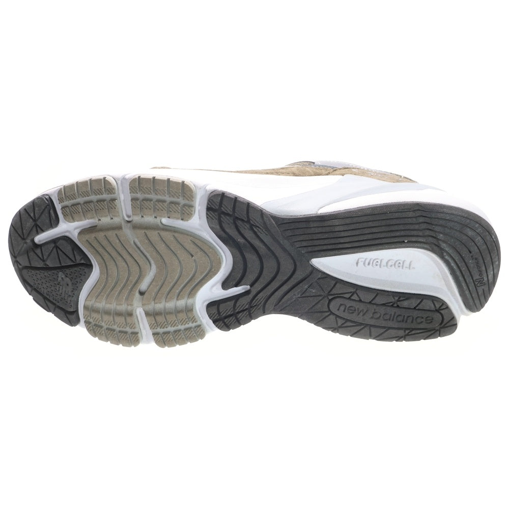 New Balance(ニューバランス) U990OG6 スウェード切り替え ローカットスニーカー カーキ US9.5/27.5cm