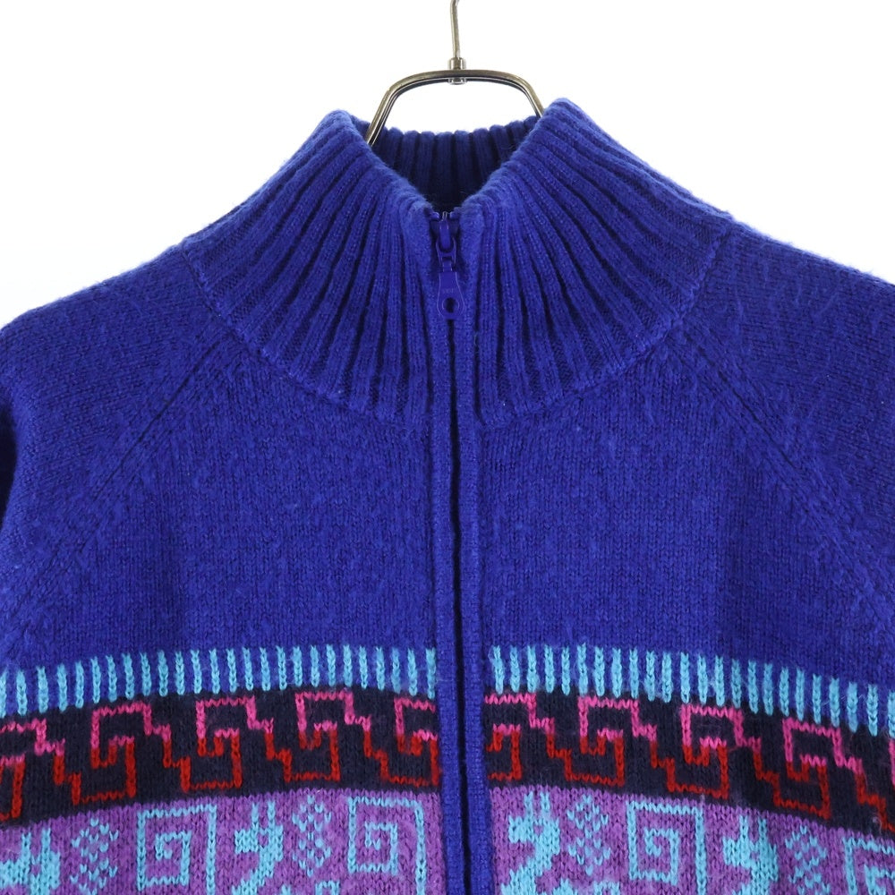 SUPREME(シュプリーム) 20AW Chullo Windstopper Zip Up Sweater GORE-TEX チューロ ウィンドストッパー ゴアテックス フルジップ ニット セーター ブルー