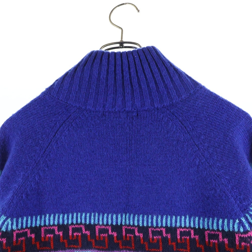 SUPREME(シュプリーム) 20AW Chullo Windstopper Zip Up Sweater GORE-TEX チューロ ウィンドストッパー ゴアテックス フルジップ ニット セーター ブルー