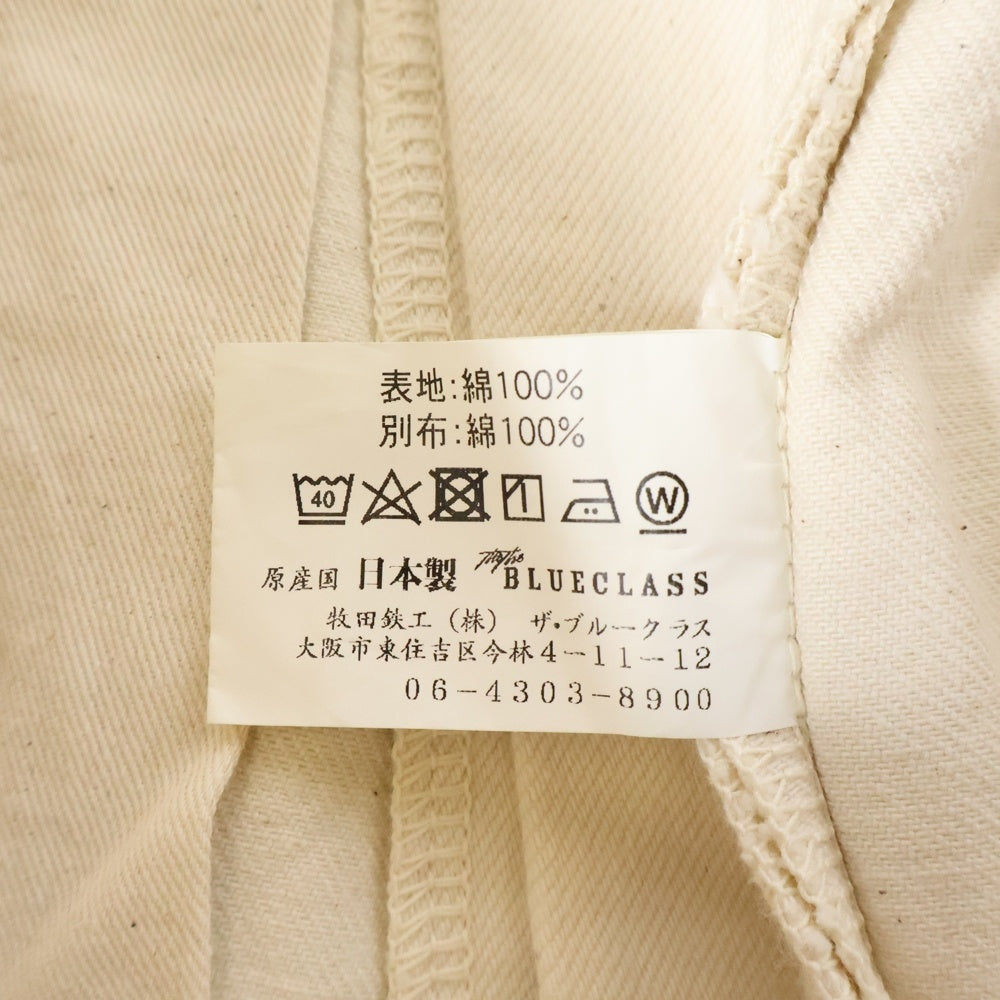 UNION(ユニオン) THE PAINTER PANTS パッチロゴデザイン ジップアップ ペインターパンツ ホワイト TB0-0009