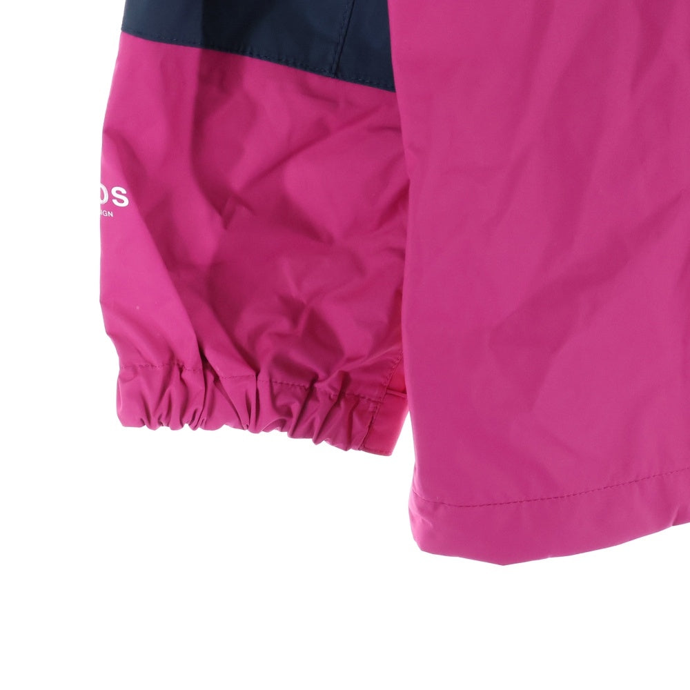 THE NORTH FACE(ザノースフェイス) ウーロストレックライト ジャケット パーカー キッズ ピンク/ネイビー NPJ12302