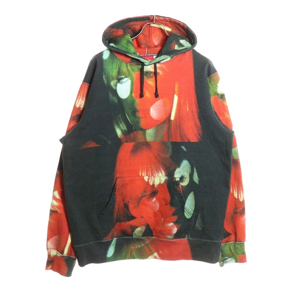 SUPREME(シュプリーム) 19AW The Velvet Underground Nico Hooded Sweatshir ヴェルベット アンダーグラウンド カンガルーポケット ドローストリング フーデッド スウェット パーカー