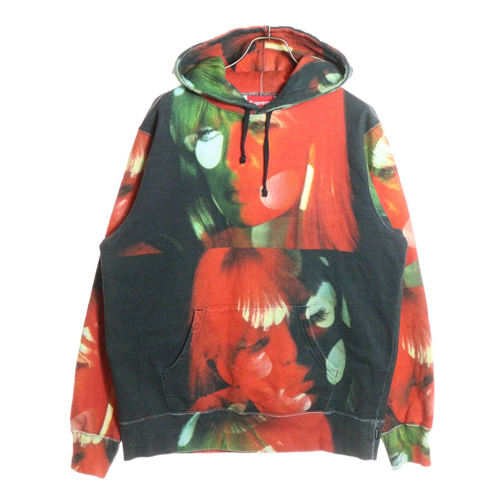 SUPREME(シュプリーム) 19AW The Velvet Underground Nico Hooded Sweatshirt カンガルーポケット ドローストリング フーデッド スウェット パーカー マルチ