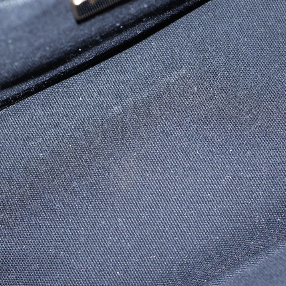 PRADA(プラダ) カナパミニ 2WAYトート ハンド ショルダーバッグ ネイビー キャンバス ゴールド金具 レディース