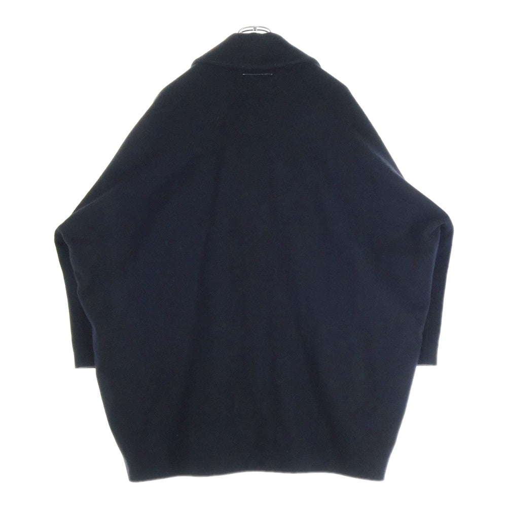 MM6 Maison Margiela(エムエムシックスメゾンマルジェラ) 19AW ウール チェスター コート レディース ブラック S52AA0070 S47852