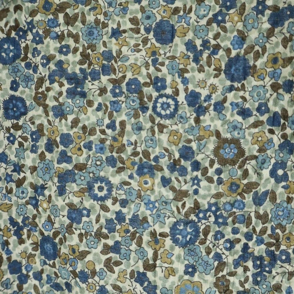 FAT(エフエーティー) FIBERSSOM フィバーサム 総柄 レギュラーカラー 半袖シャツ グリーン F32510-SH17-AB