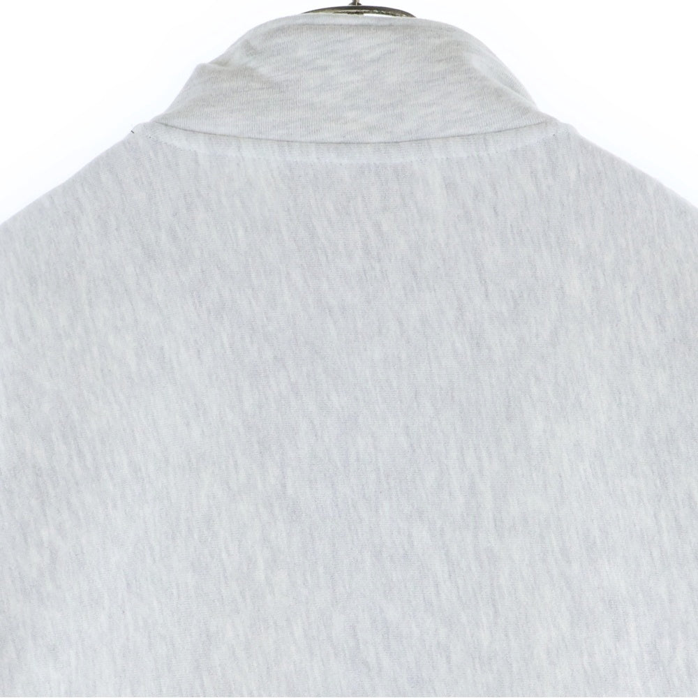 FAT(エフエーティー) FASTERISK.HALF ファスターリスク ハーフジップ プルオーバースウェット トレーナー グレー F32510-SW05-AB