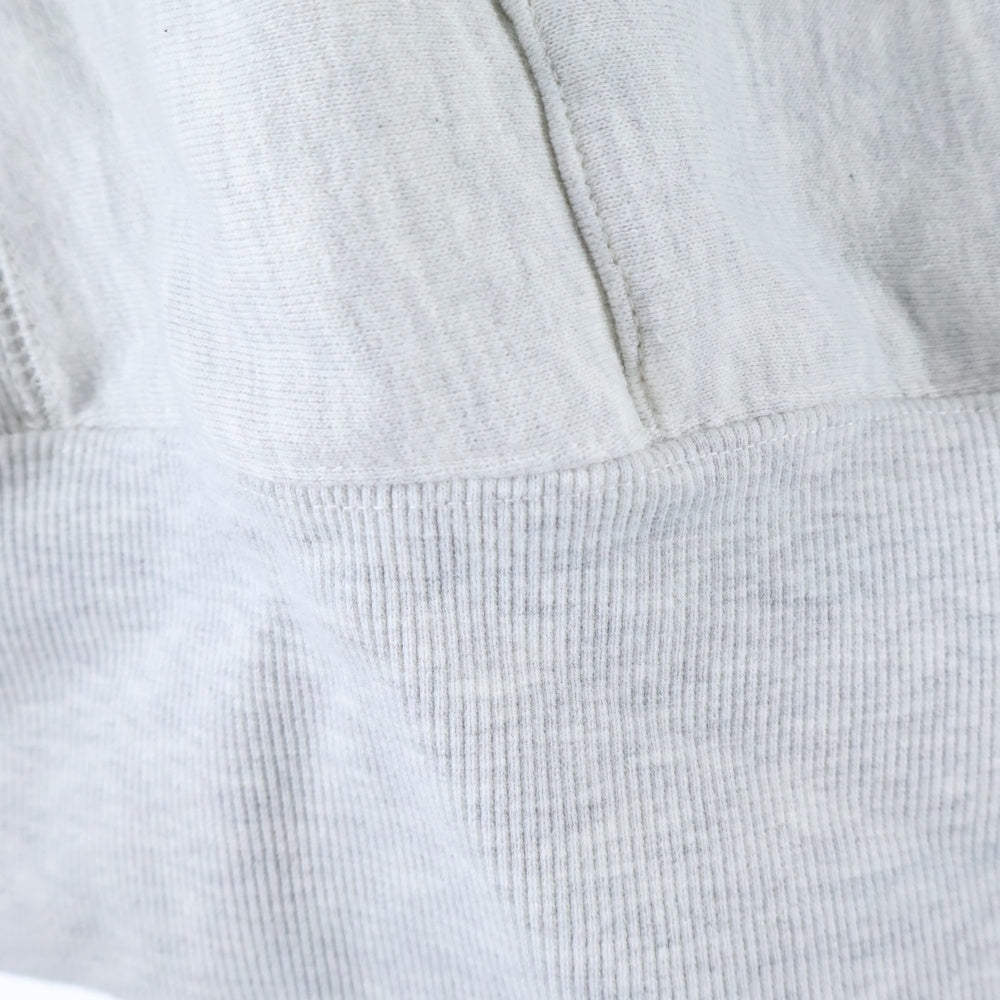 FAT(エフエーティー) FASTERISK.HALF ファスターリスク ハーフジップ プルオーバースウェット トレーナー グレー F32510-SW05-AB