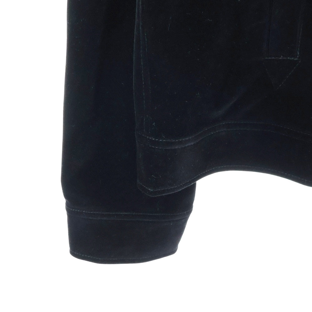 SCHOTT(ショット) VELOR WESTERN JACKET ヴェロア ウエスタンジャケット ブラック 782-5152004