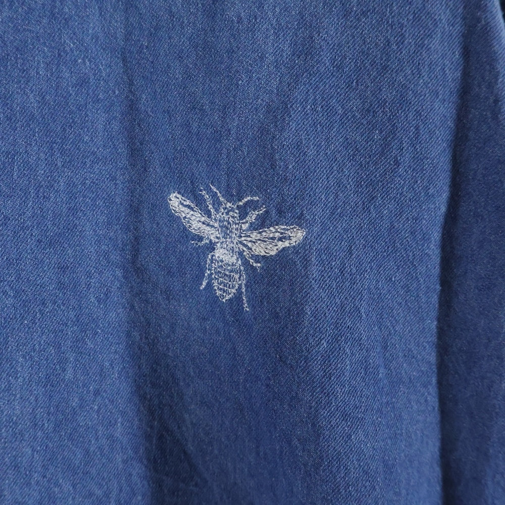 FAT(エフエーティー) B.D.Dee ビーディーディー ボタンダウン 長袖デニムシャツ インディゴ F32510-SH09-AB