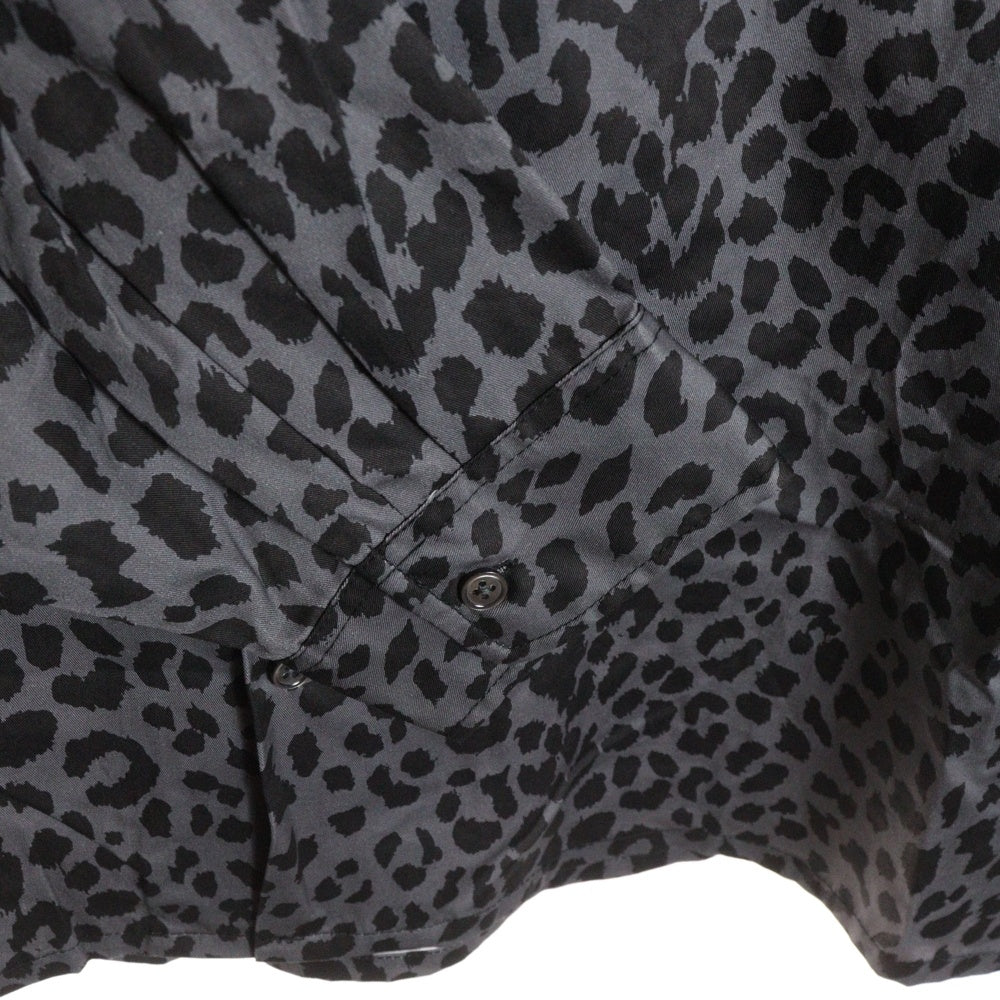 Hideandseek(ハイドアンドシーク) Panther L/S Shirt パンサー レオパード 長袖シャツ グレー HS-030225