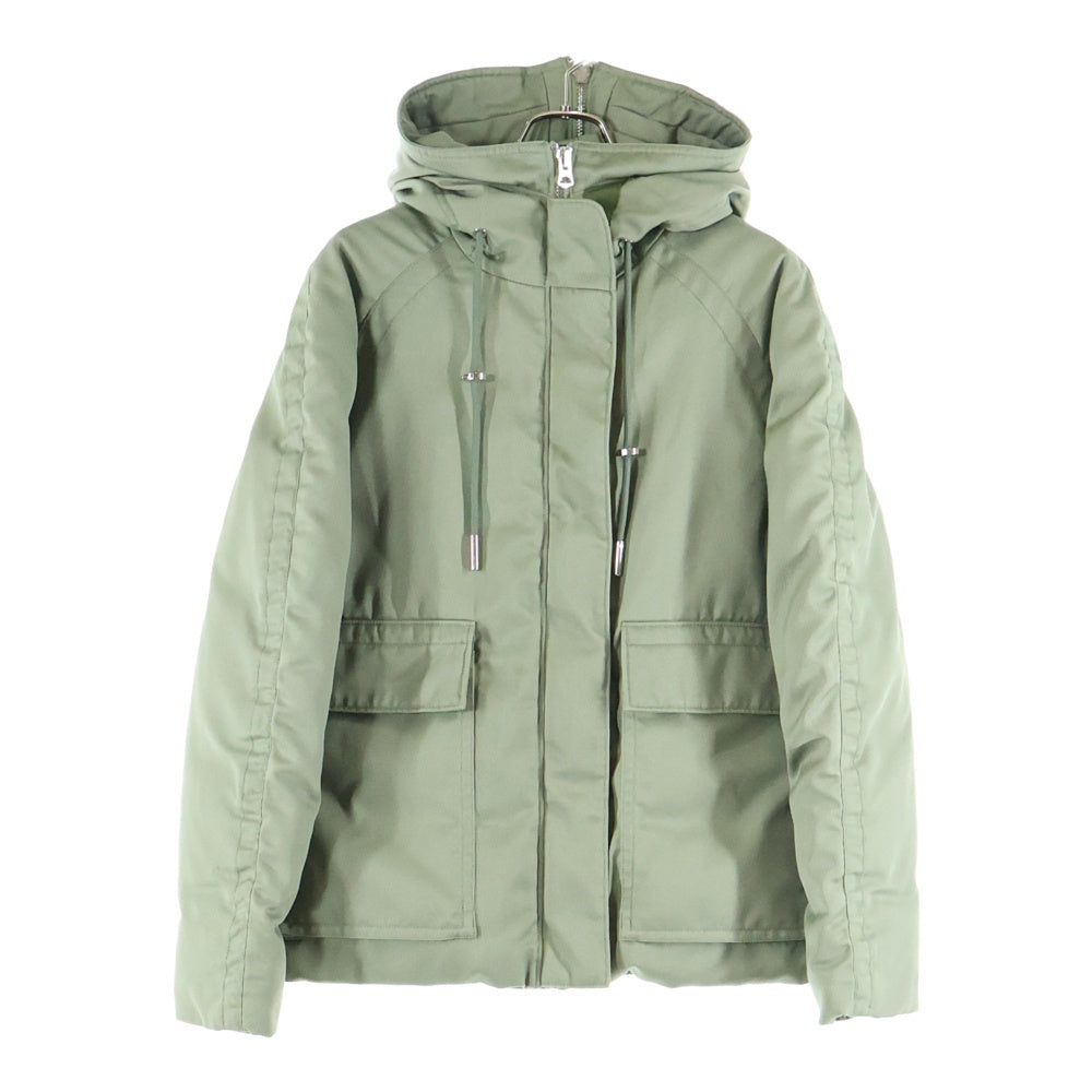 Acne Studios(アクネ ストゥディオズ) ASA TECH PADDED JACKET アサテック ジップアップフーデッド 中綿ジャケット カーキ 12B163-
