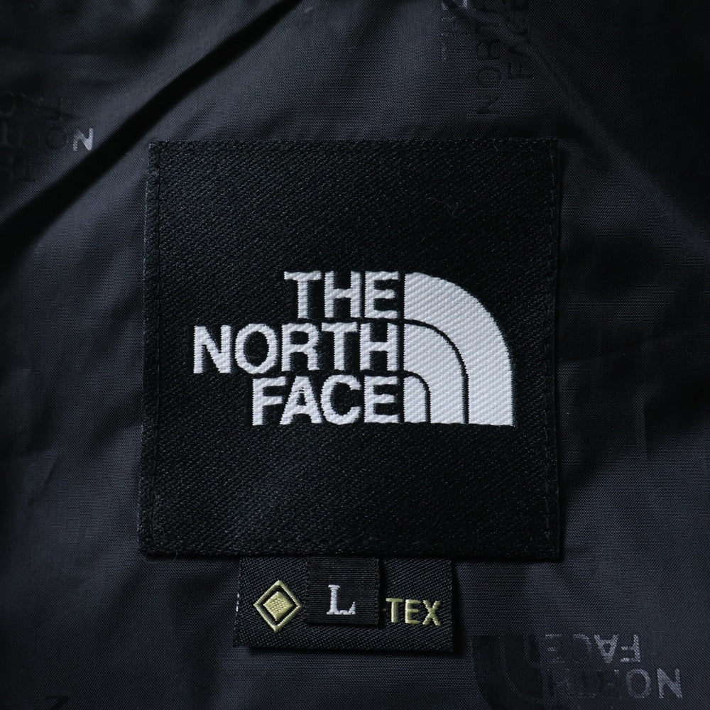 THE NORTH FACE(ザノースフェイス) MOUNTAIN LIGHT JACKET GORE-TEX ゴアテックス ロゴエンブロイダリー ジップアップ フーデッド マウンテンライトジャケット ネオングリーン NP11834