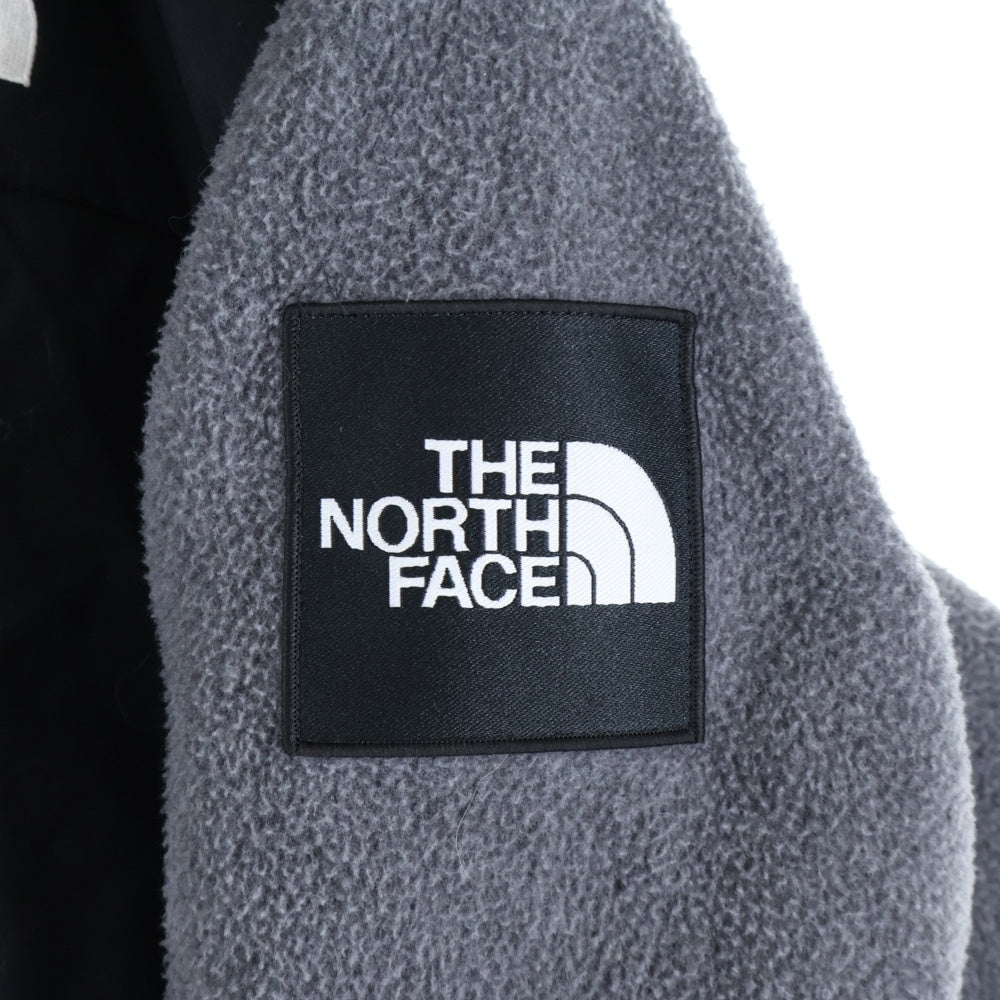 THE NORTH FACE(ザノースフェイス) ENALI HOODIE デナリ ナイロン切り替え ジップアップ フーデッド フリース ジャケット ブラック/グレー NA72052