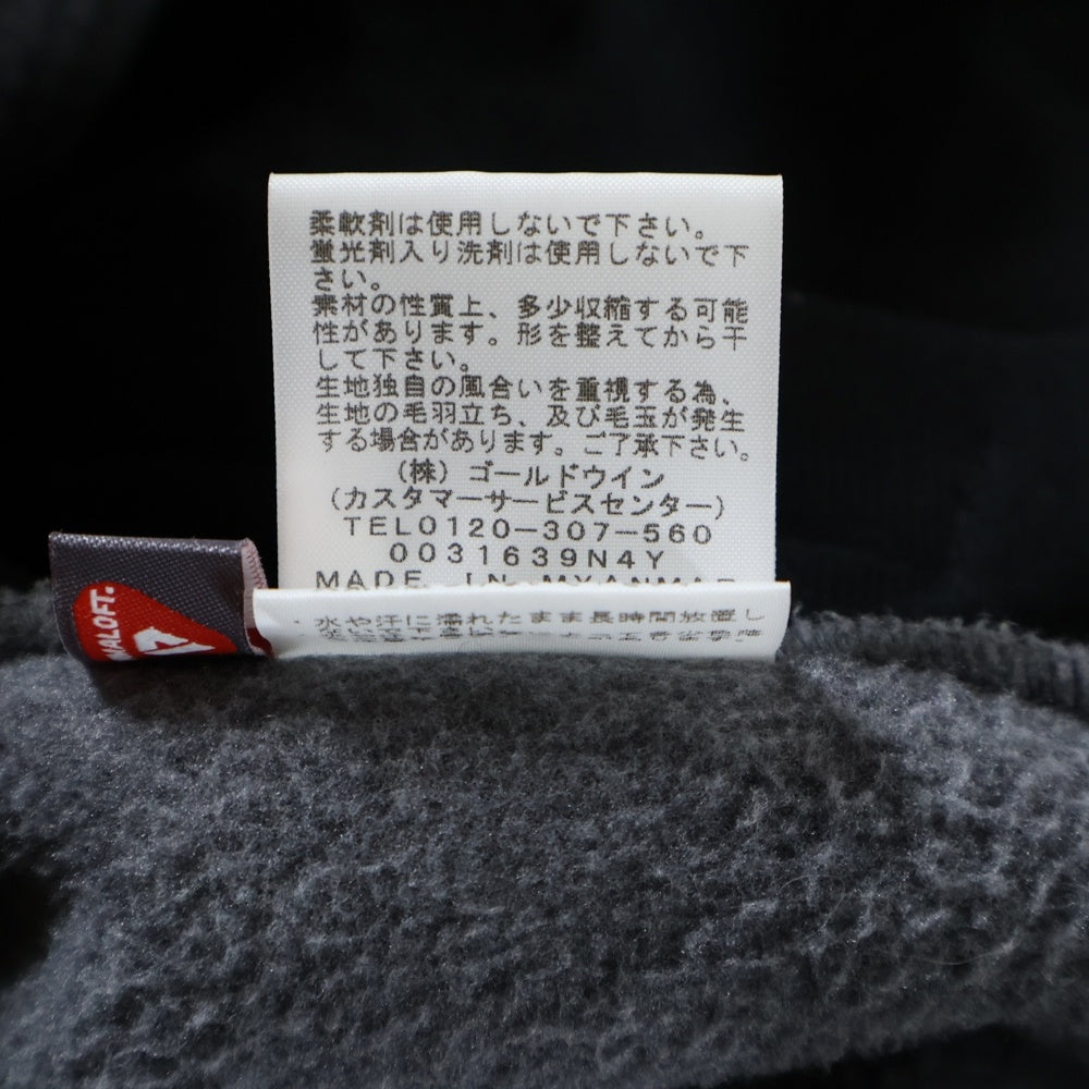 THE NORTH FACE(ザノースフェイス) ENALI HOODIE デナリ ナイロン切り替え ジップアップ フーデッド フリース ジャケット ブラック/グレー NA72052