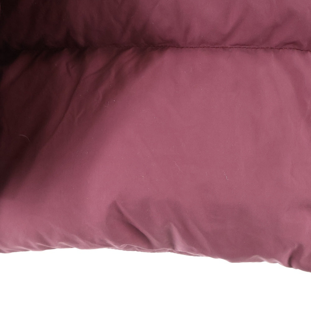 THE NORTH FACE(ザノースフェイス) 550 UX DOWN JACKET リフレクターロゴ ジップアップ フーデッド ダウンジャケット ボルドー NF0A47D5