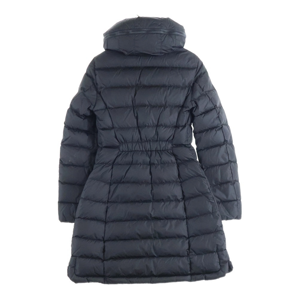 MONCLER(モンクレール) 19AW FLAMMETTE GIUBBOTTO フラメッテ ジップアップ フーデッド ダウン ジャケット コート ブラック レディース E20934993105 54155