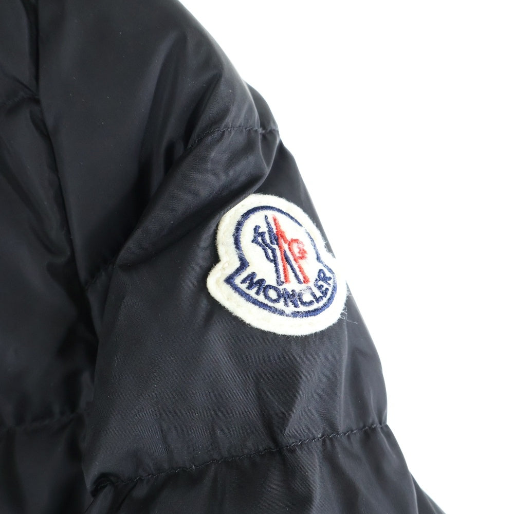 MONCLER(モンクレール) 19AW FLAMMETTE GIUBBOTTO フラメッテ ジップアップ フーデッド ダウン ジャケット コート ブラック レディース E20934993105 54155