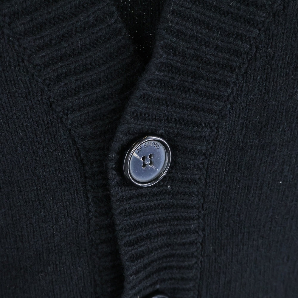 RAF SIMONS(ラフシモンズ) 16AW OVER SIZED KNIT オーバーサイズ ニット カーディガン ブラック