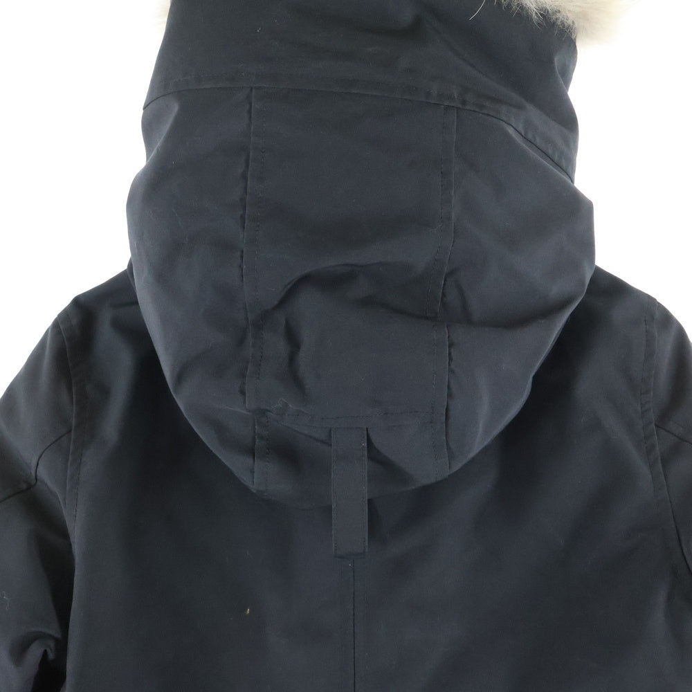CANADA GOOSE(カナダグース) BLACK LABEL ROSSCLAIR PARKA ブラックレーベル ロスクレアパーカー ファーフーデッド ダウンジャケット ブラック レディース 2580LB