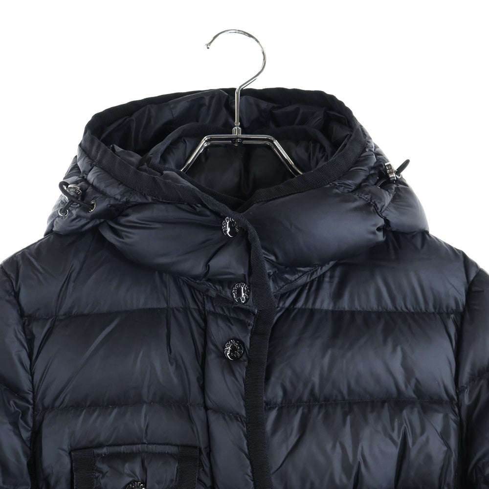 MONCLER(モンクレール) 16AW HERMINE エルミンヌ フーデッド ダウンコート ブラック レディース B20934930005 53048