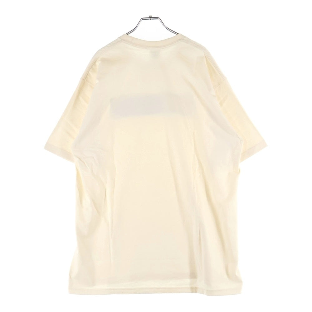 SUPREME(シュプリーム) 25SS ×Zoo York Transmit Tee ズーヨーク トランスミット フロントプリントTシャツ 半袖クルーネックカットソー アイボリー