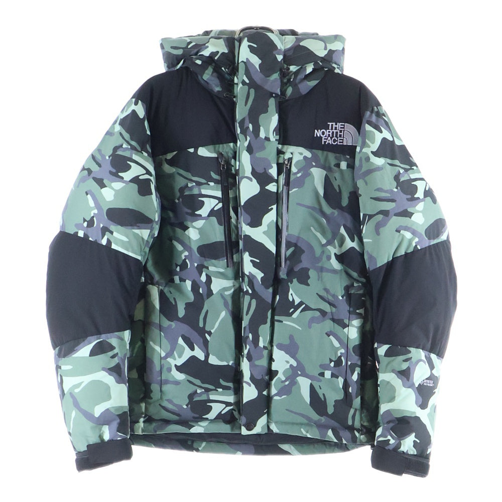 THE NORTH FACE(ザノースフェイス) NOVELTY BALTRO LIGHT JACKET GORE-TEX ノベルティ バルトロ ライトジャケット ゴアテックス ダウンジャケット 迷彩 グリーン ND91951