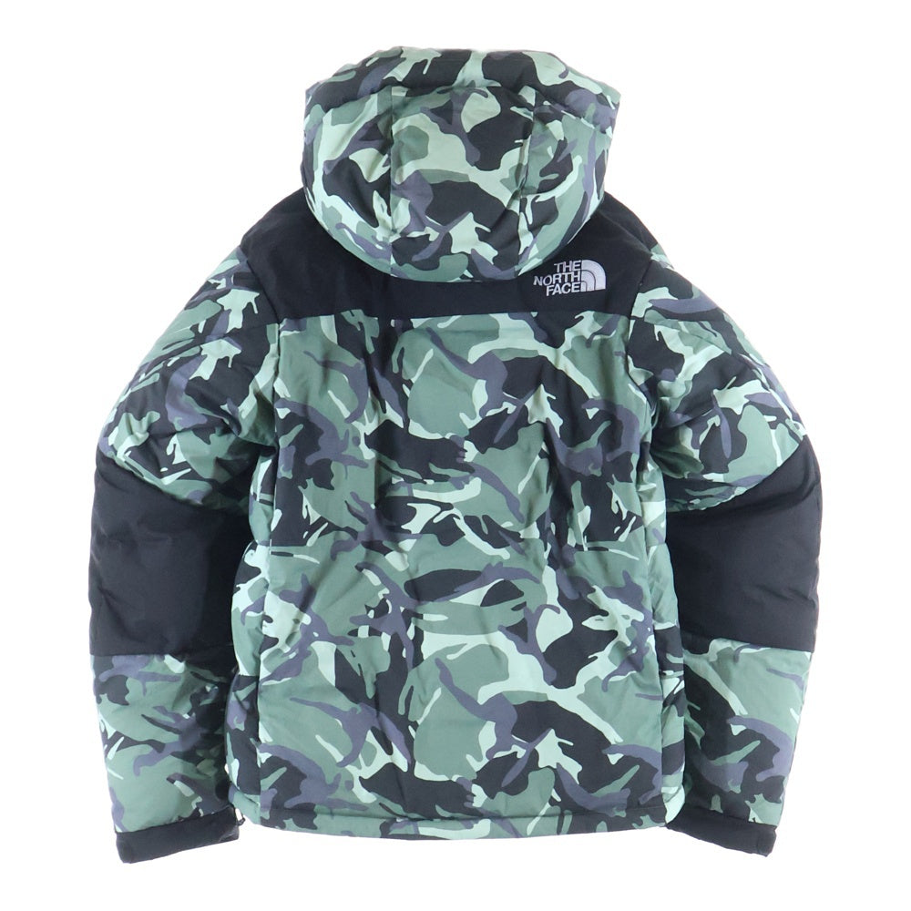 THE NORTH FACE(ザノースフェイス) NOVELTY BALTRO LIGHT JACKET GORE-TEX ノベルティ バルトロ ライトジャケット ゴアテックス ダウンジャケット 迷彩 グリーン ND91951