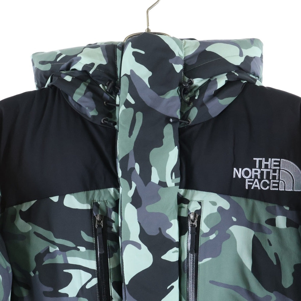 THE NORTH FACE(ザノースフェイス) NOVELTY BALTRO LIGHT JACKET GORE-TEX ノベルティ バルトロ ライトジャケット ゴアテックス ダウンジャケット 迷彩 グリーン ND91951