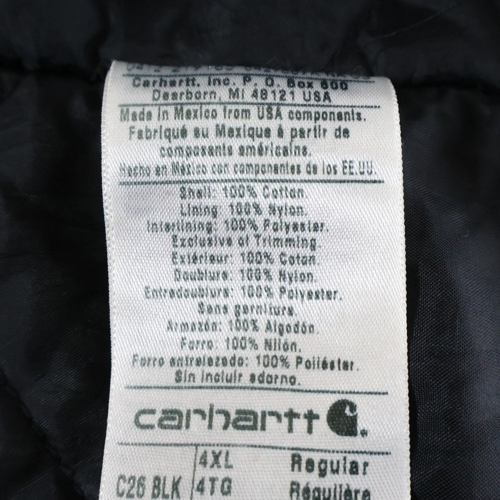 CARHARTT(カーハート) TRADITIONAL JACKET トラディショナルジャケット ブラック