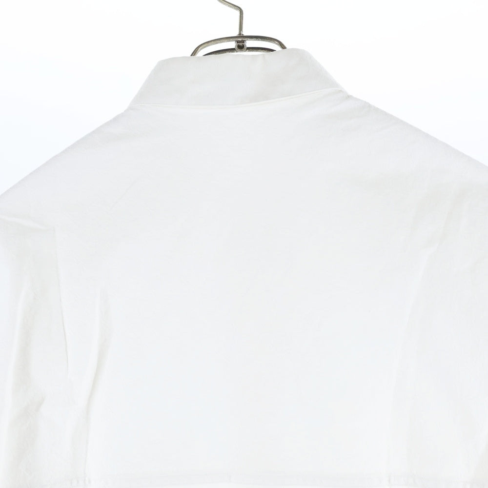 LOEWE(ロエベ) ANAGRAM JACQUARD SHIRT アナグラム ジャガード ロングスリーブ コットンシャツ ホワイト H526Y05X15