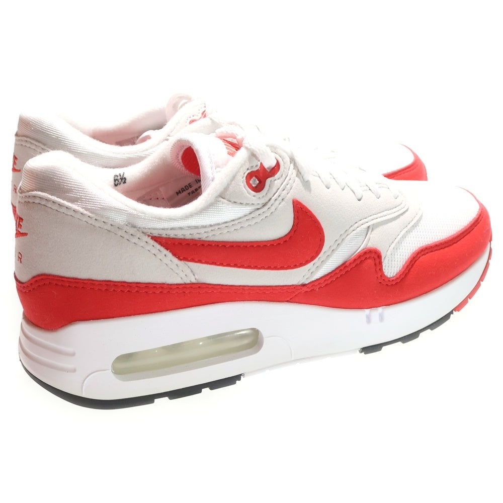NIKE(ナイキ) AIR MAX 1 86 OG BIG BUBBLE RED エア マックス オージー ビッグ バブル ローカットスニーカー レディース レッド/グレー/ホワイト US6.5/23.5cm DO9844-100