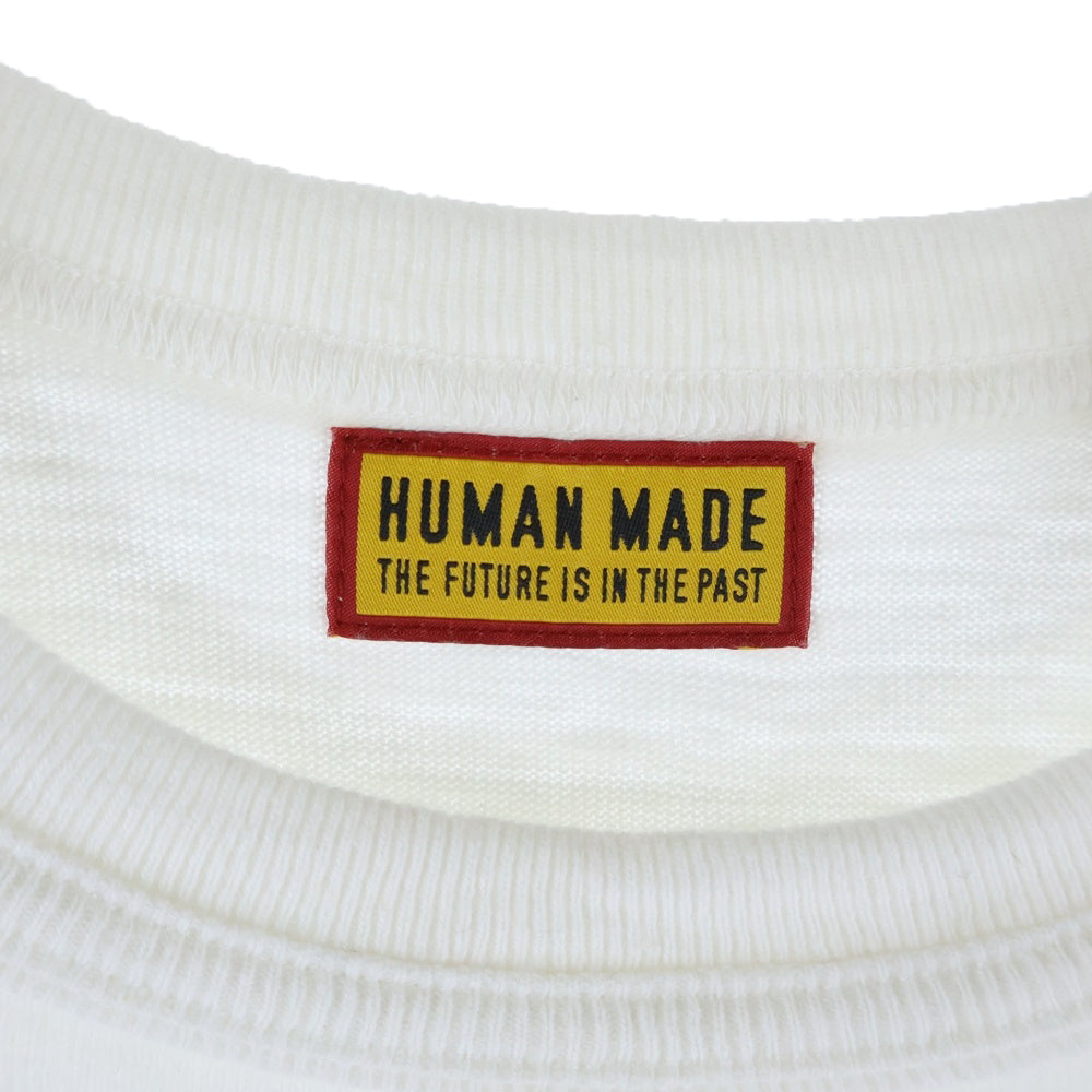 HUMAN MADE(ヒューマンメイド) ×MR.PEANUT GRAPHIC T-SHIRT ミスターピーナッツ グラフィック クルーネック半袖Tシャツ カットソー ホワイト
