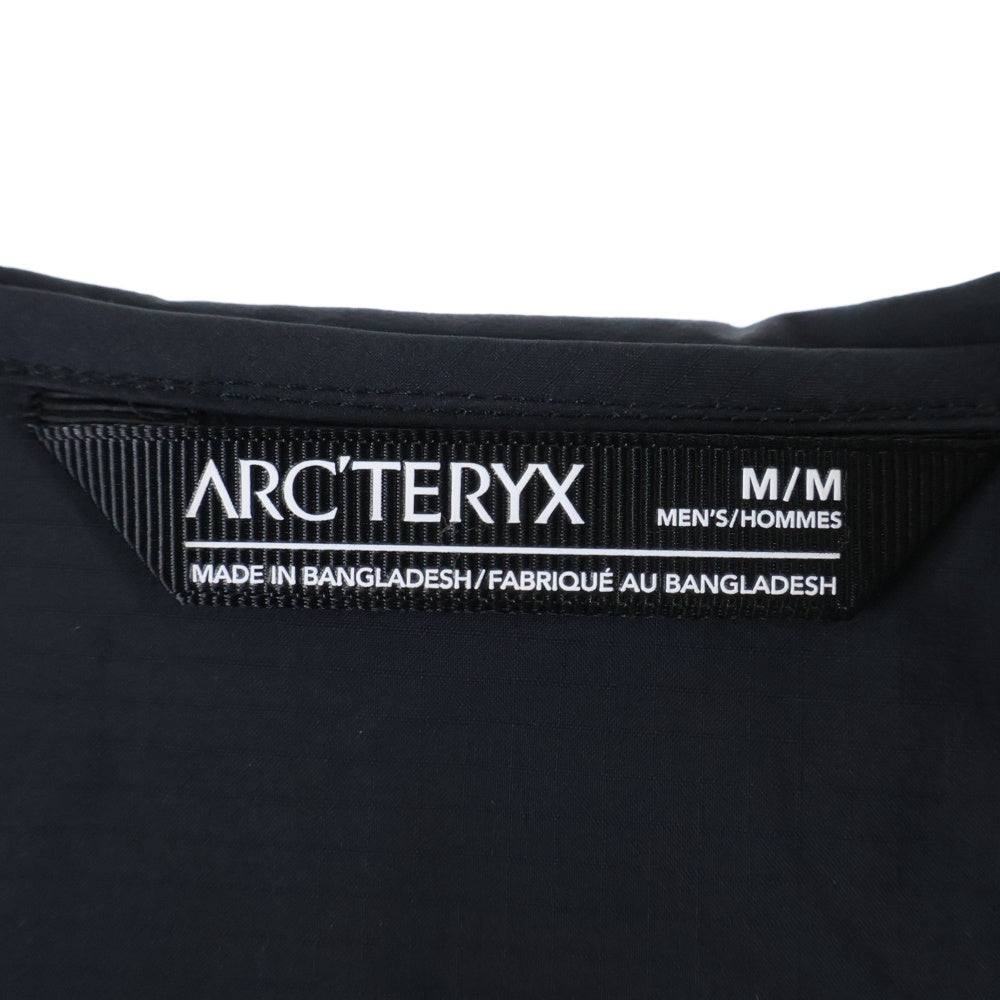 ARC'TERYX(アークテリクス) 23SS SQUAMISH HOODY スコーミッシュ フーデッドナイロンジャケット ブラック X000007411