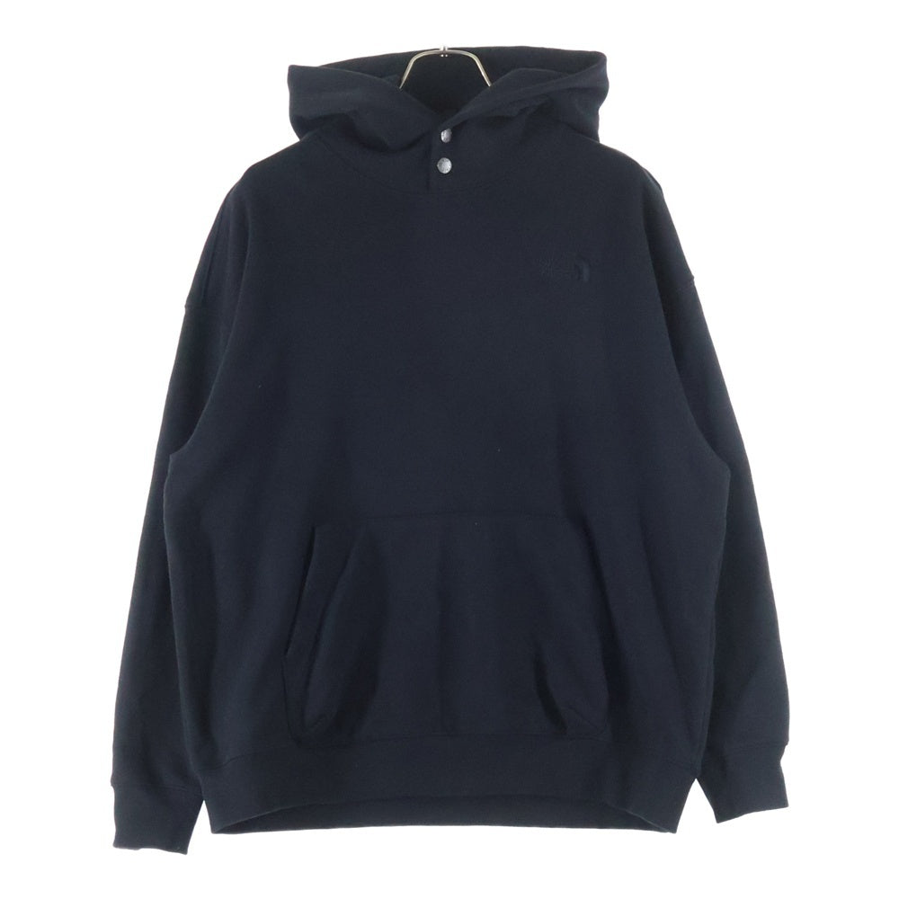 THE NORTH FACE(ザノースフェイス) WAYNE HOODIE ウェイン フロント刺繍 プルオーバースウェットパーカー フーディー ブラック NM5PQ55A