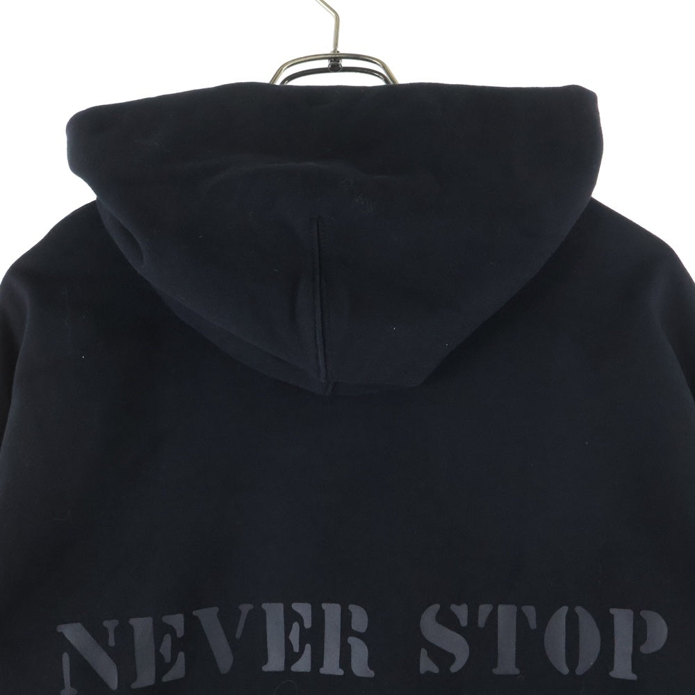 THE NORTH FACE(ザノースフェイス) WAYNE HOODIE ウェイン フロント刺繍 プルオーバースウェットパーカー フーディー ブラック NM5PQ55A